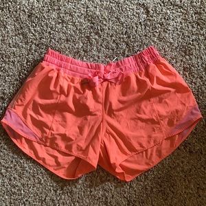 Lululemon 4” Hotty Hot Shorts with Front Tie